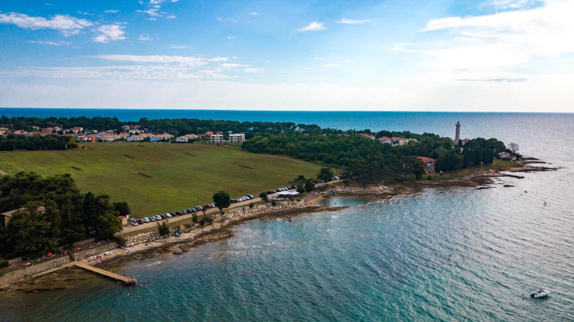 Baden Resort Basanija, Umag-With Sea View, Parking And 300M From The Beach Kültér fotó